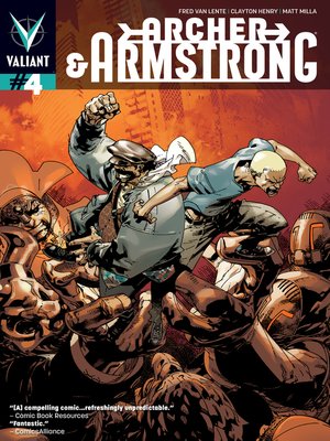 cover image of ﻿Archer & Armstrong (2012), Issue 4